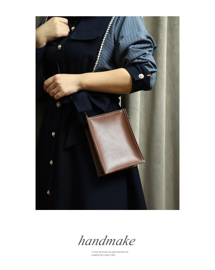 Cute Leather Phone Purse Women Side Bag Box Phone Crossbody Purse For Women