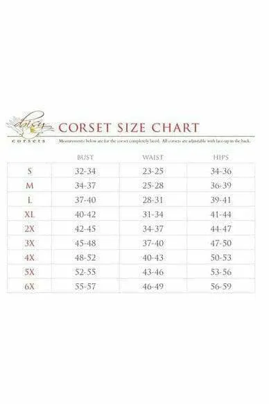 Daisy Corsets Fishnet & Faux Leather Long Skirt