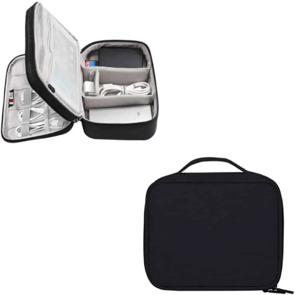 Earphone/ Charger/ Cable/ USB Organizer Waterproof Travel Bag