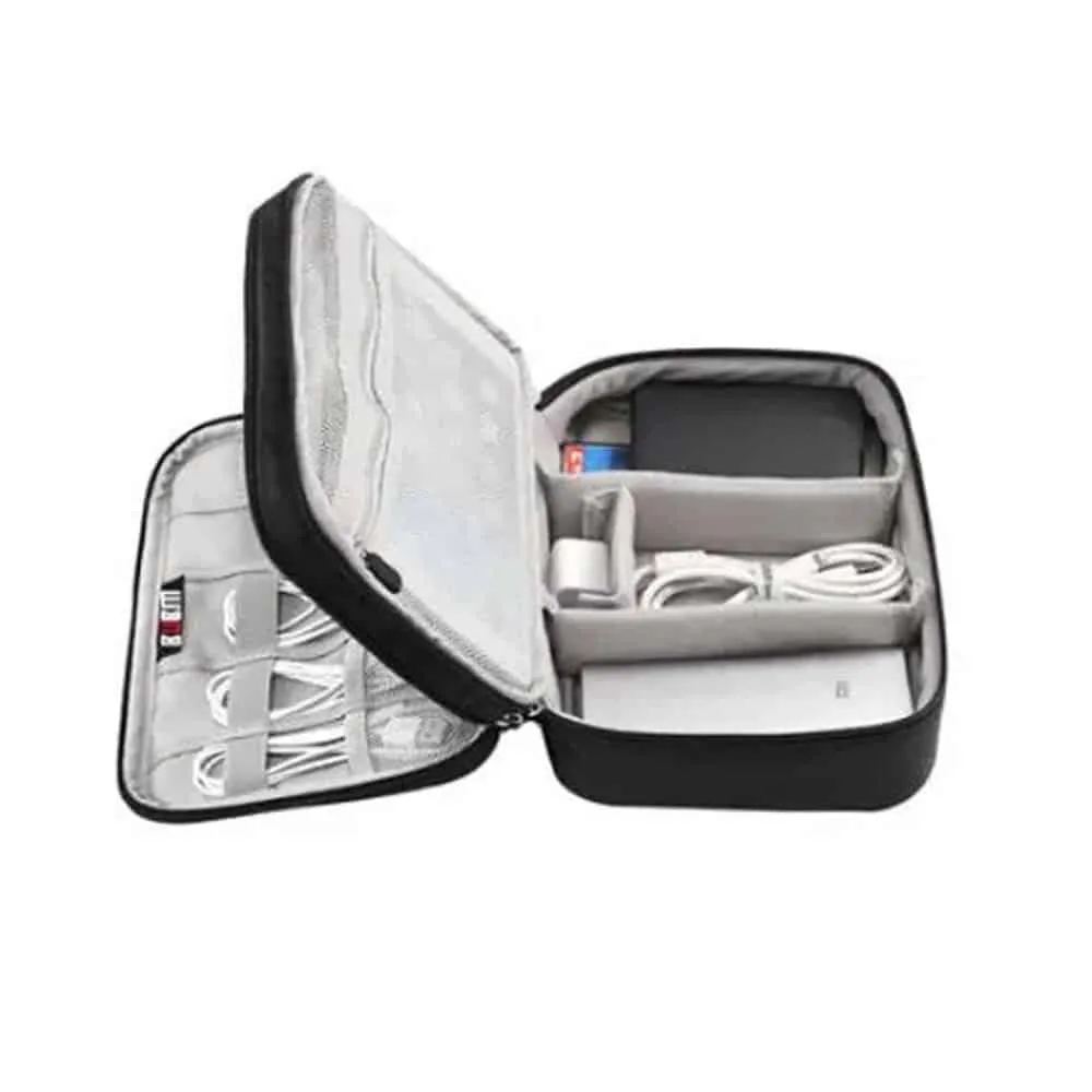 Earphone/ Charger/ Cable/ USB Organizer Waterproof Travel Bag