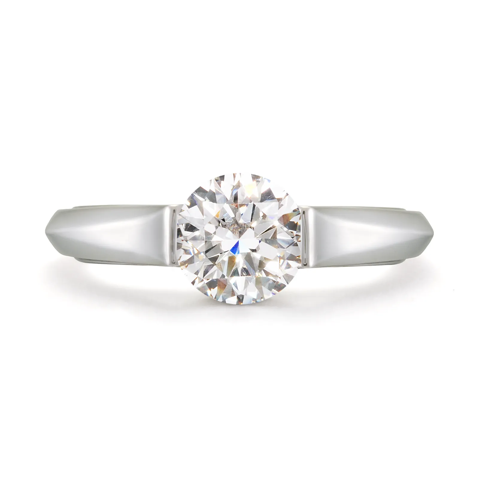 Entre Nous Omega Solitaire Engagement Ring