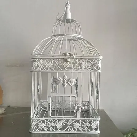 European Style Decorative Bird Cage for Wedding or Mis Quince Reception