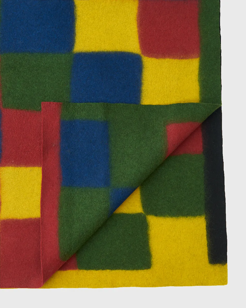 Felt Chequered Bed Cover