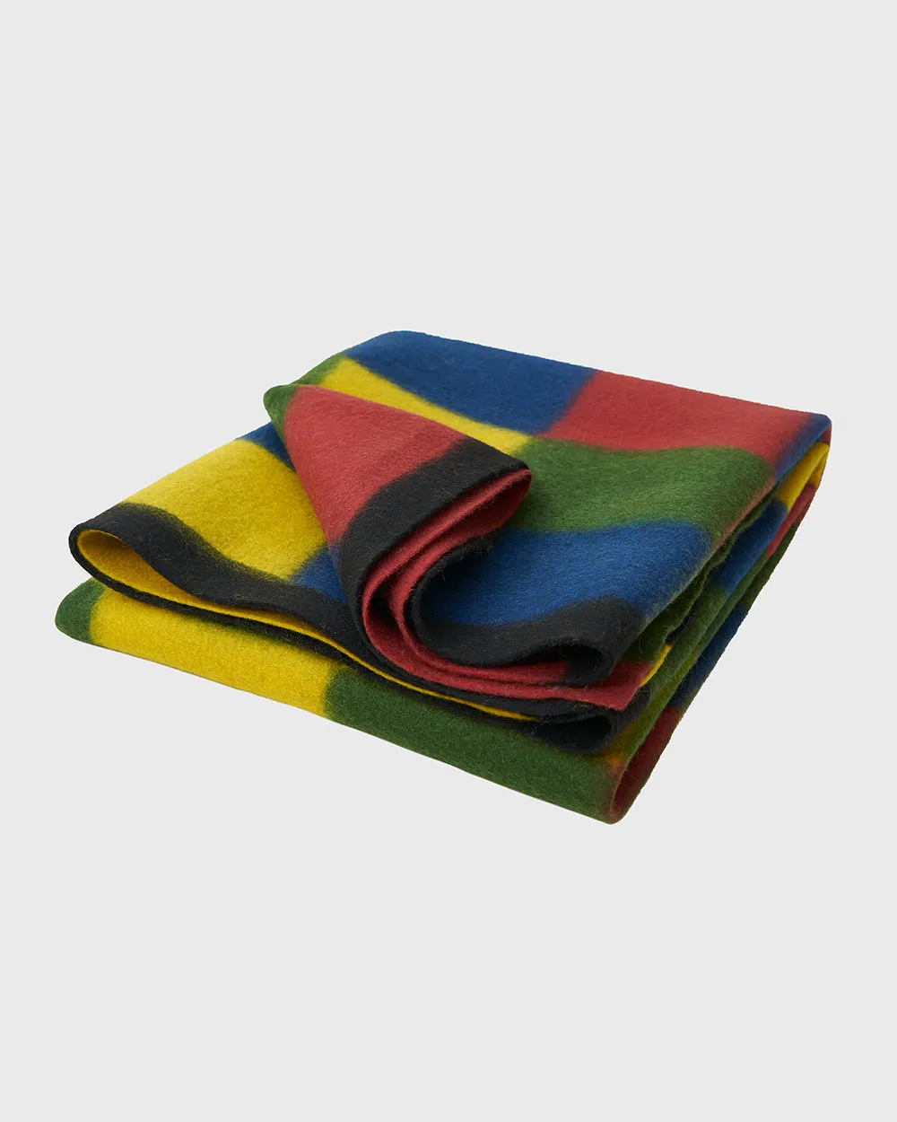 Felt Chequered Bed Cover