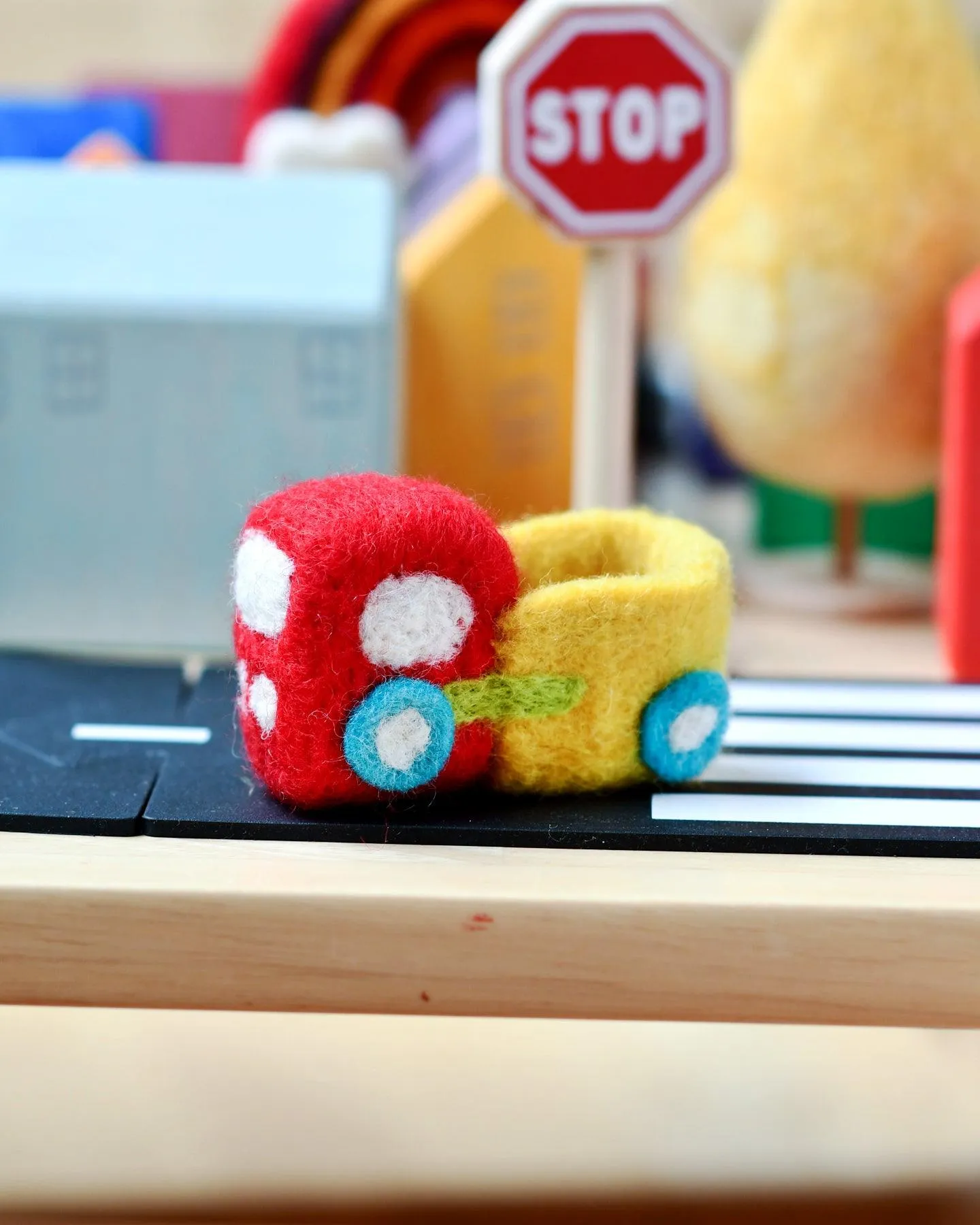 Felt Truck Vehicle Toy
