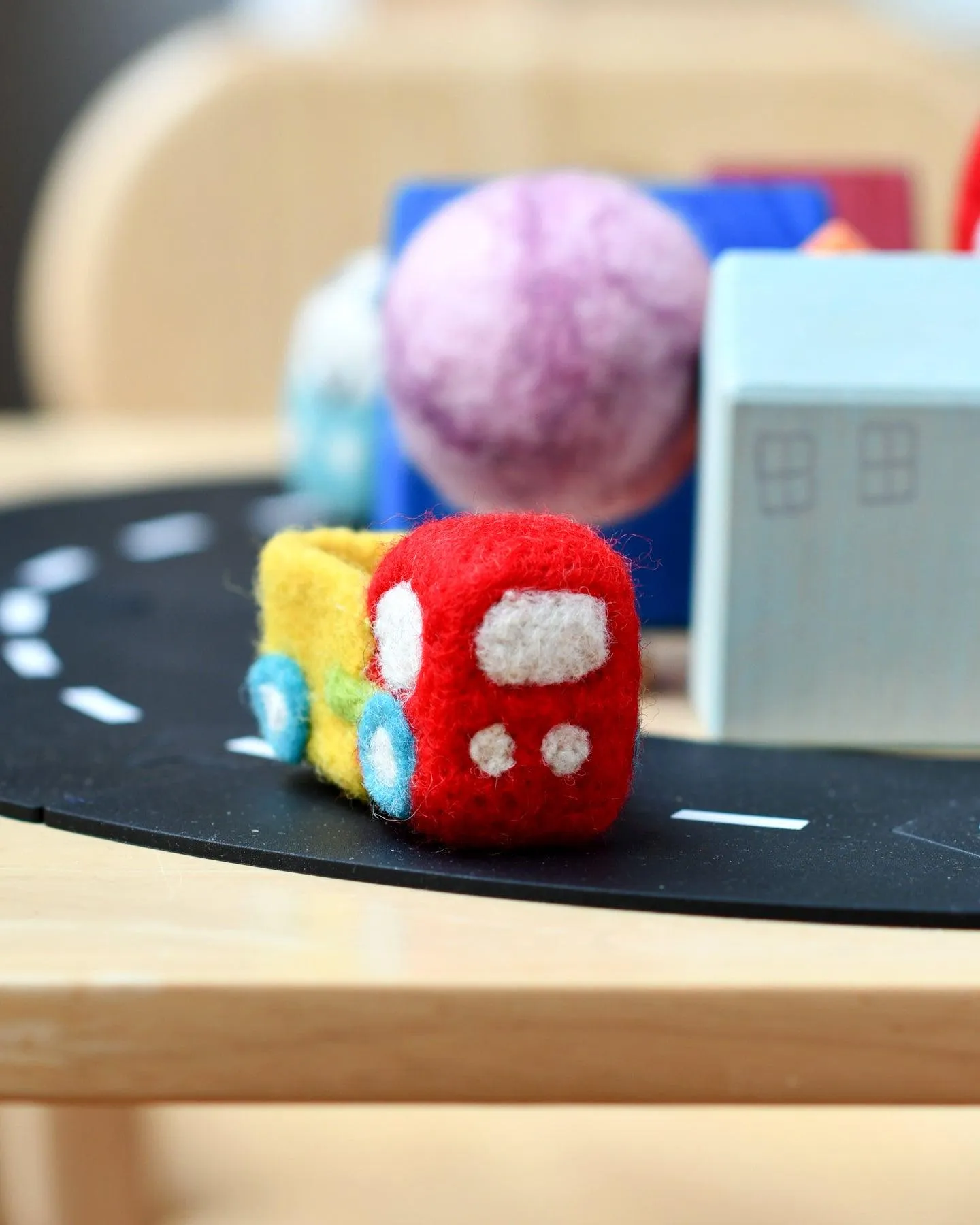 Felt Truck Vehicle Toy