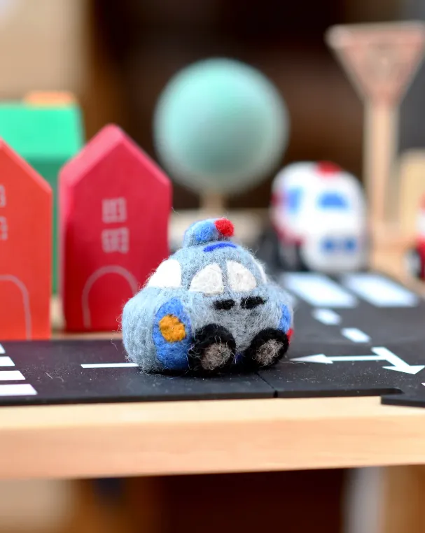 Felt Vehicles, Set of 6