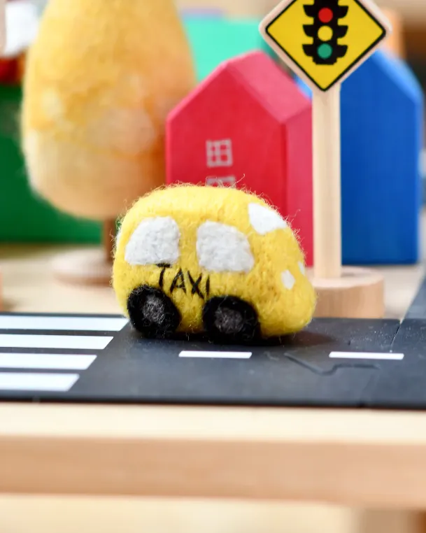 Felt Vehicles, Set of 6