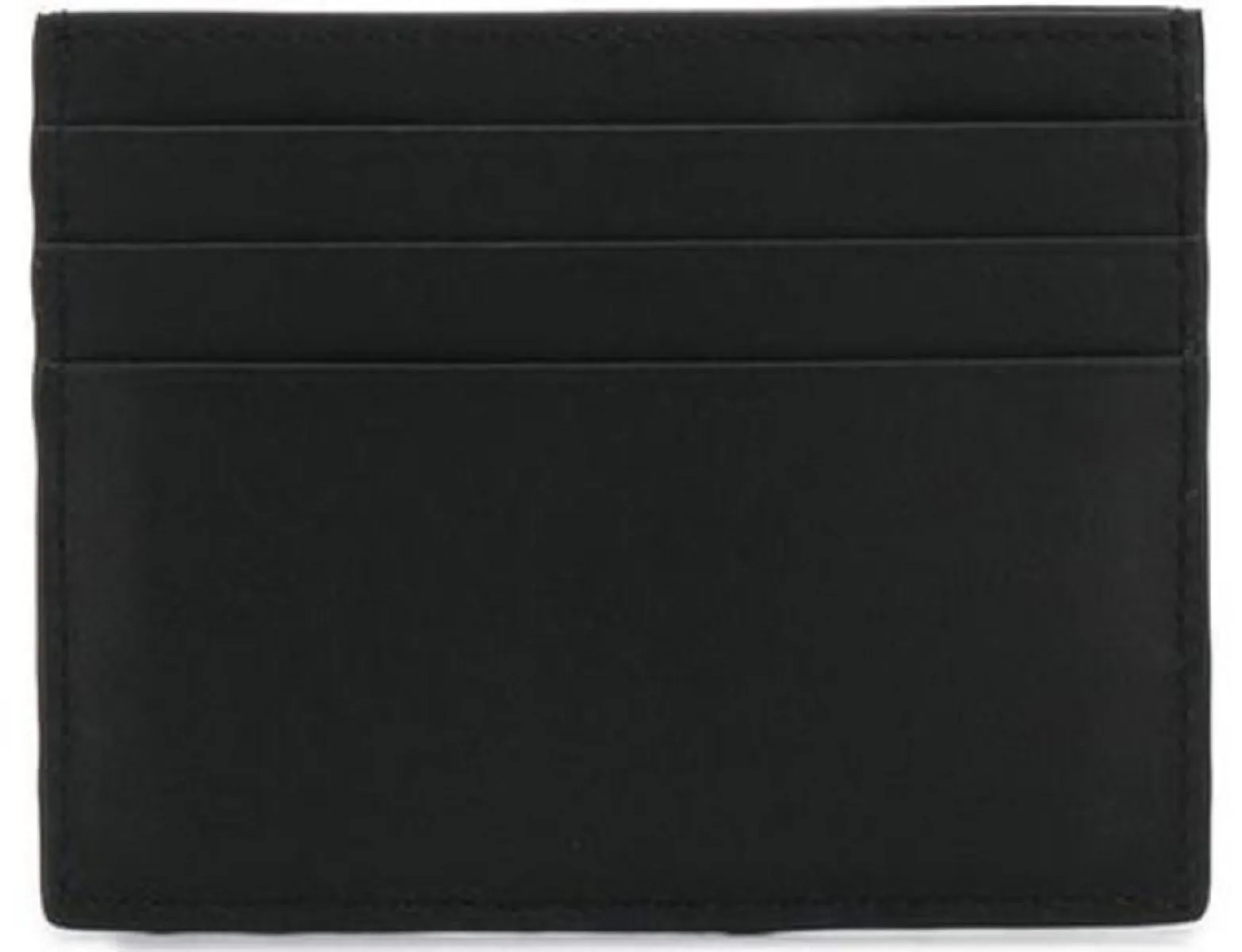 Fendi Unisex Camouflage FF Print Black Green Calf Leather Card Case 7M0164