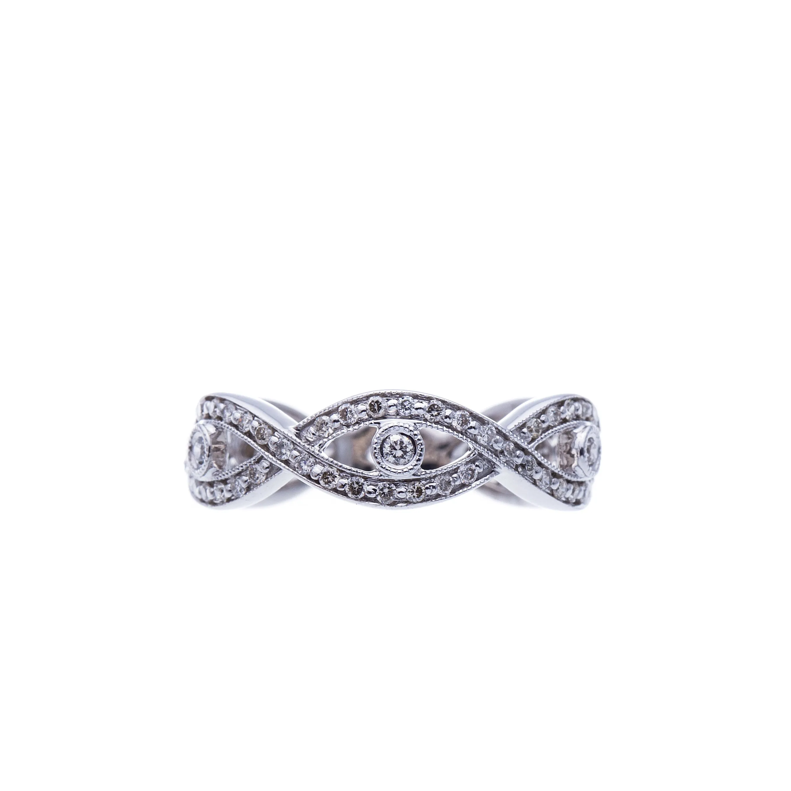 FINAL SALE! Infinity Diamond Ring or Wedding Band