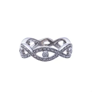 FINAL SALE! Infinity Diamond Ring or Wedding Band