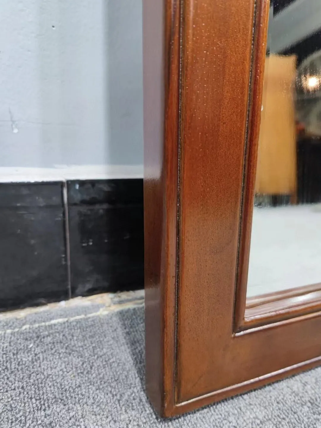 Foeksgor Decorative mirror, wooden frame wall mirror