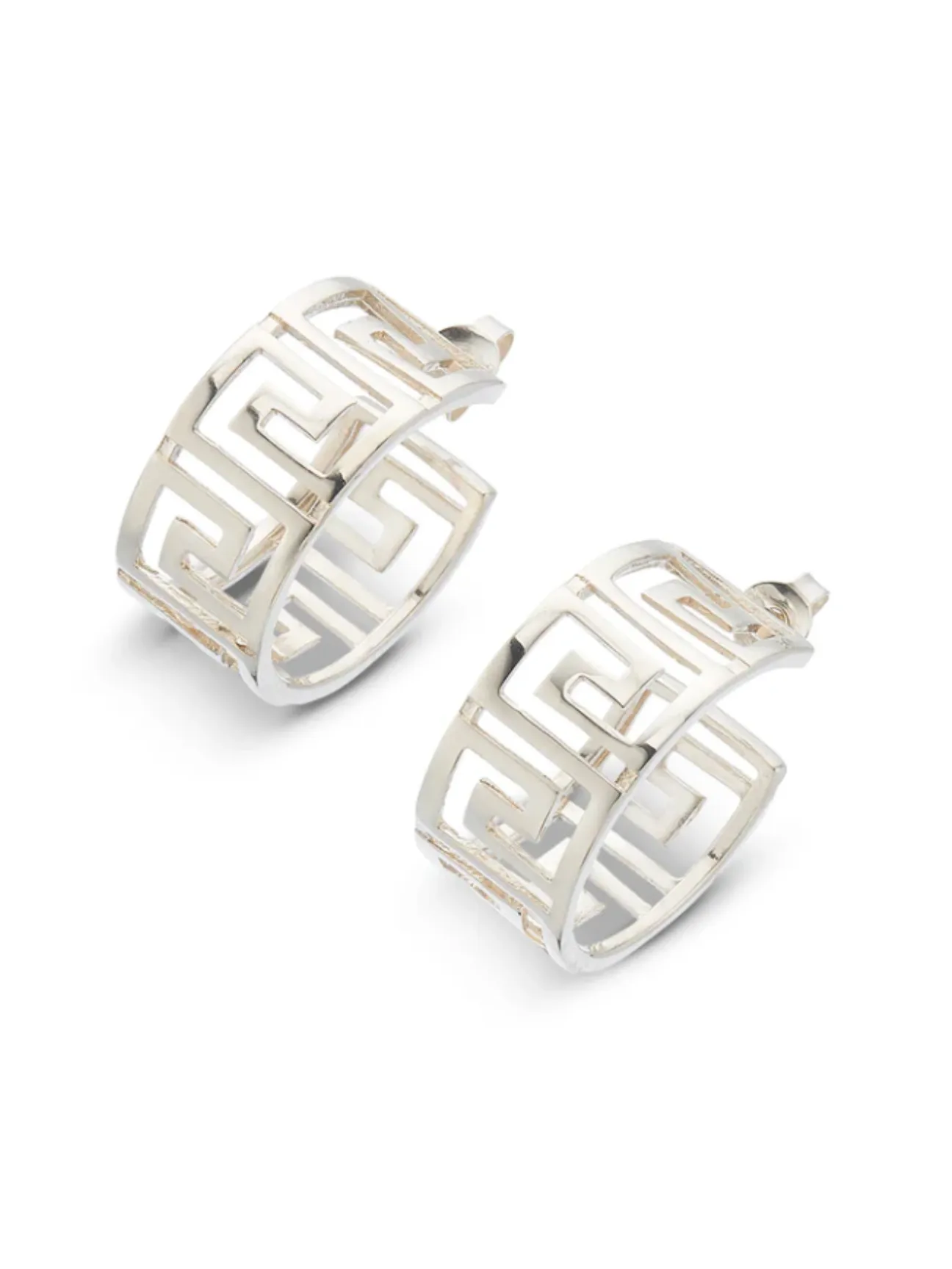 *Greek Key Earrings