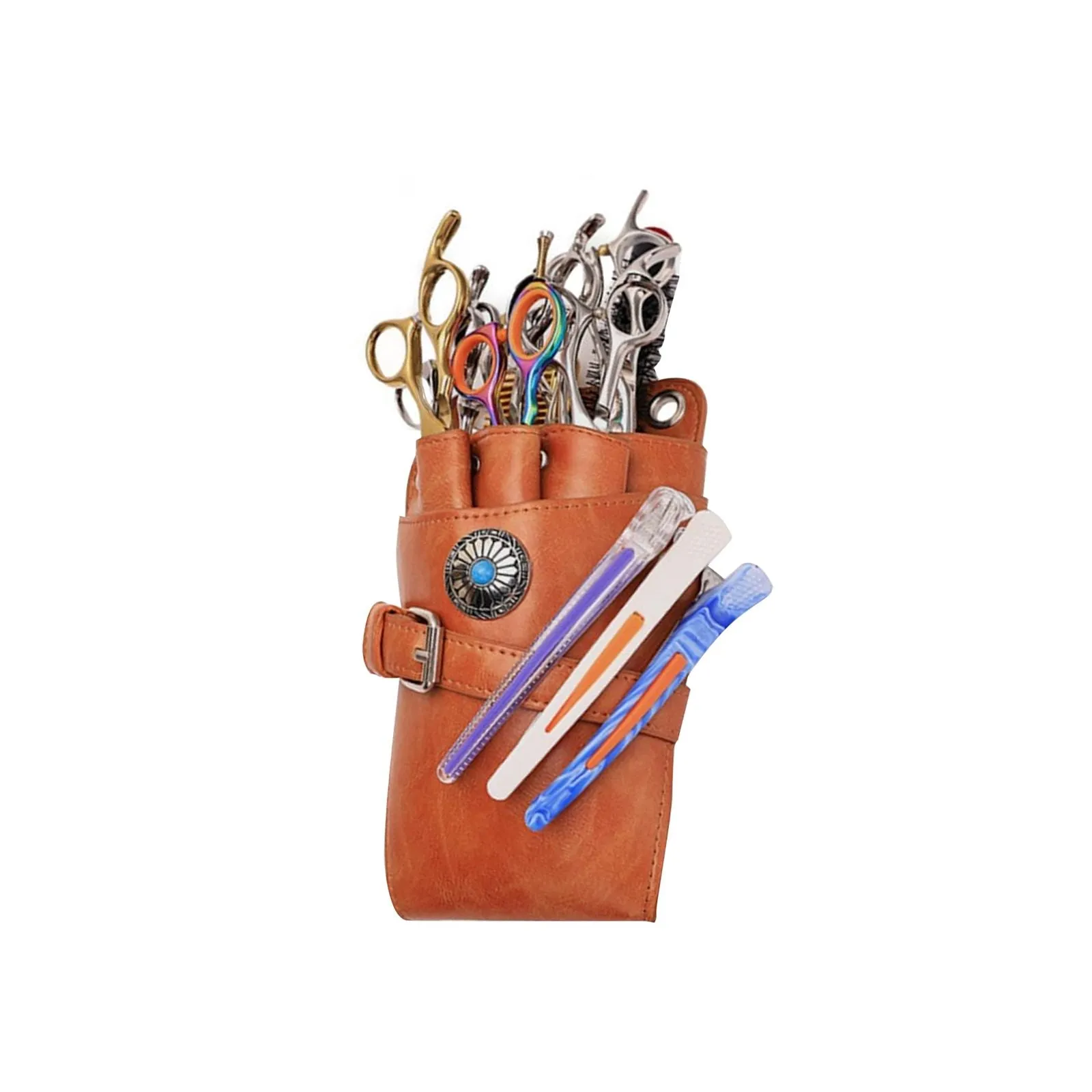 Hairdressers Multiple Pocket Pouch Tool Organizer belt Bag