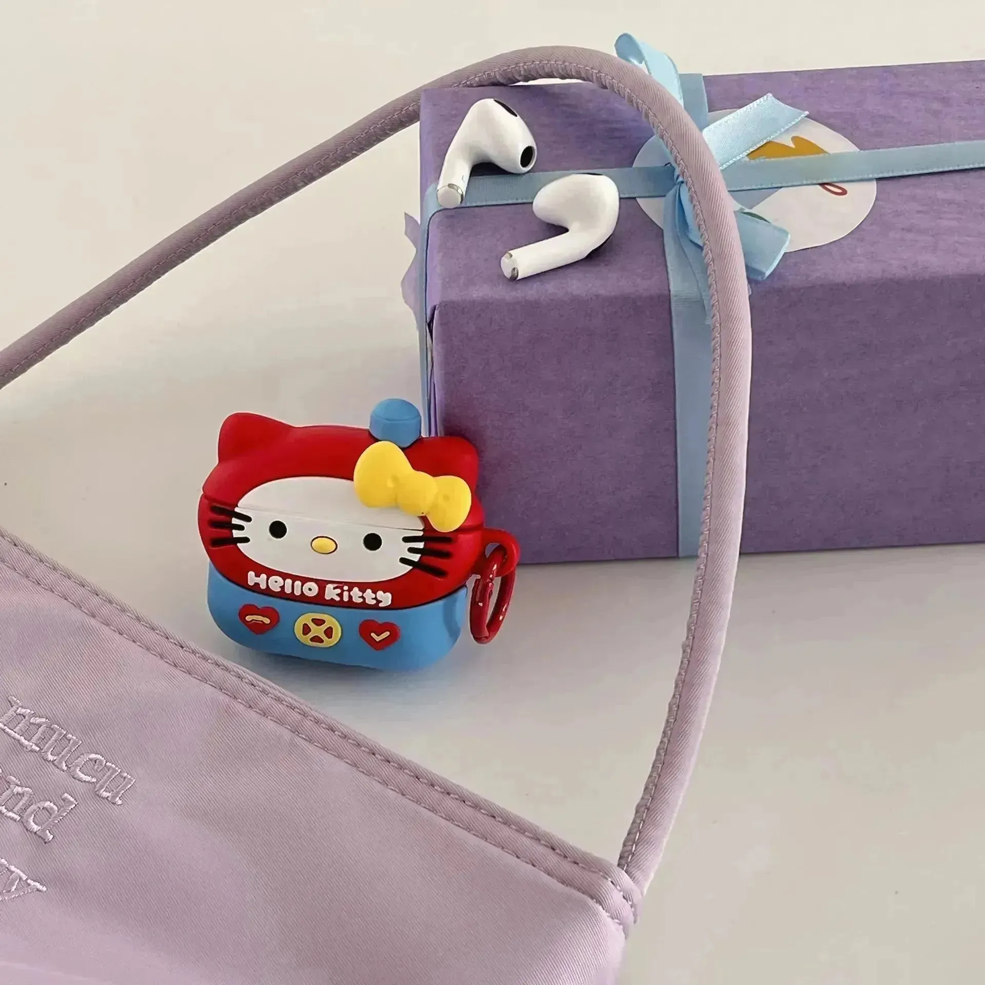 Hello Kitty Red & Yellow Case (For Airpods)