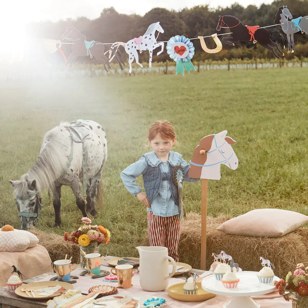 Horse Party Garland
