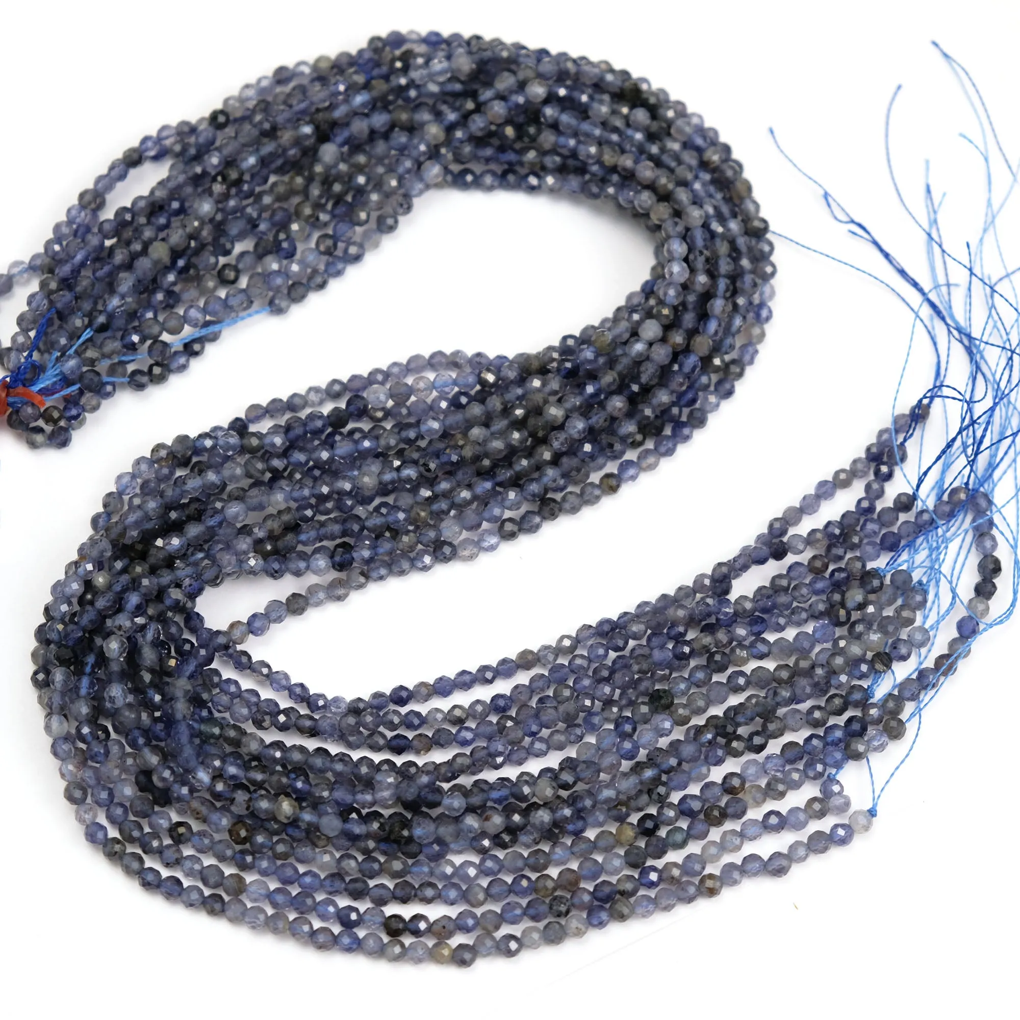 Iolite 3mm Faceted Rounds