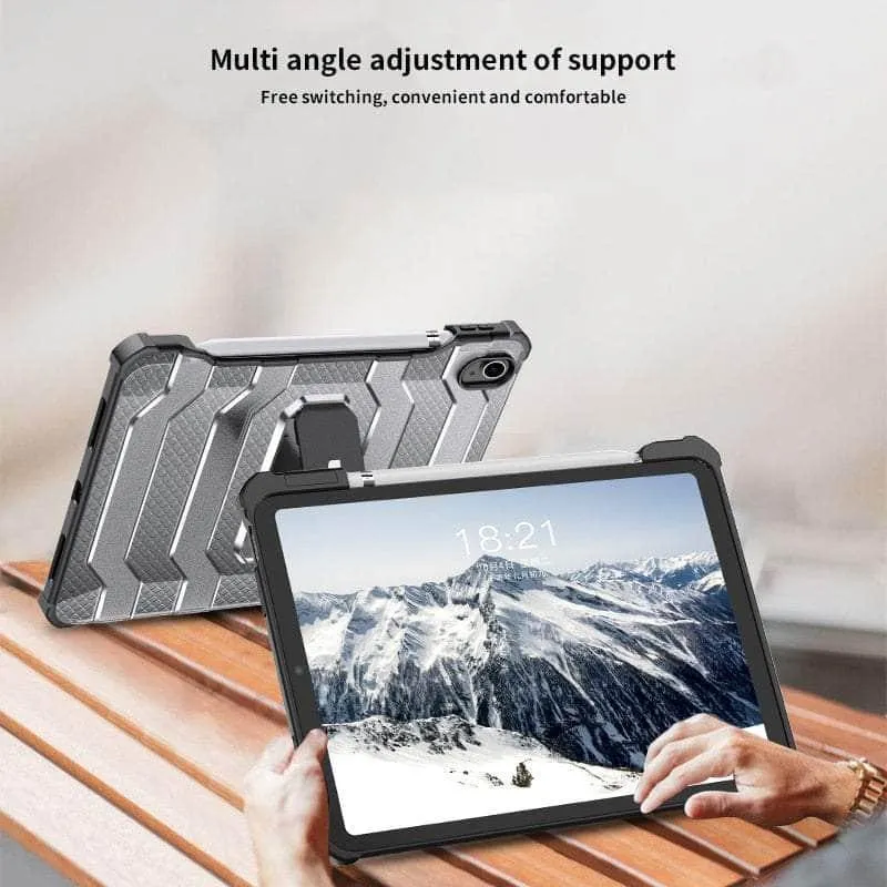 iPad 10 2022 Pencil Holder Rugged Kickstand Case