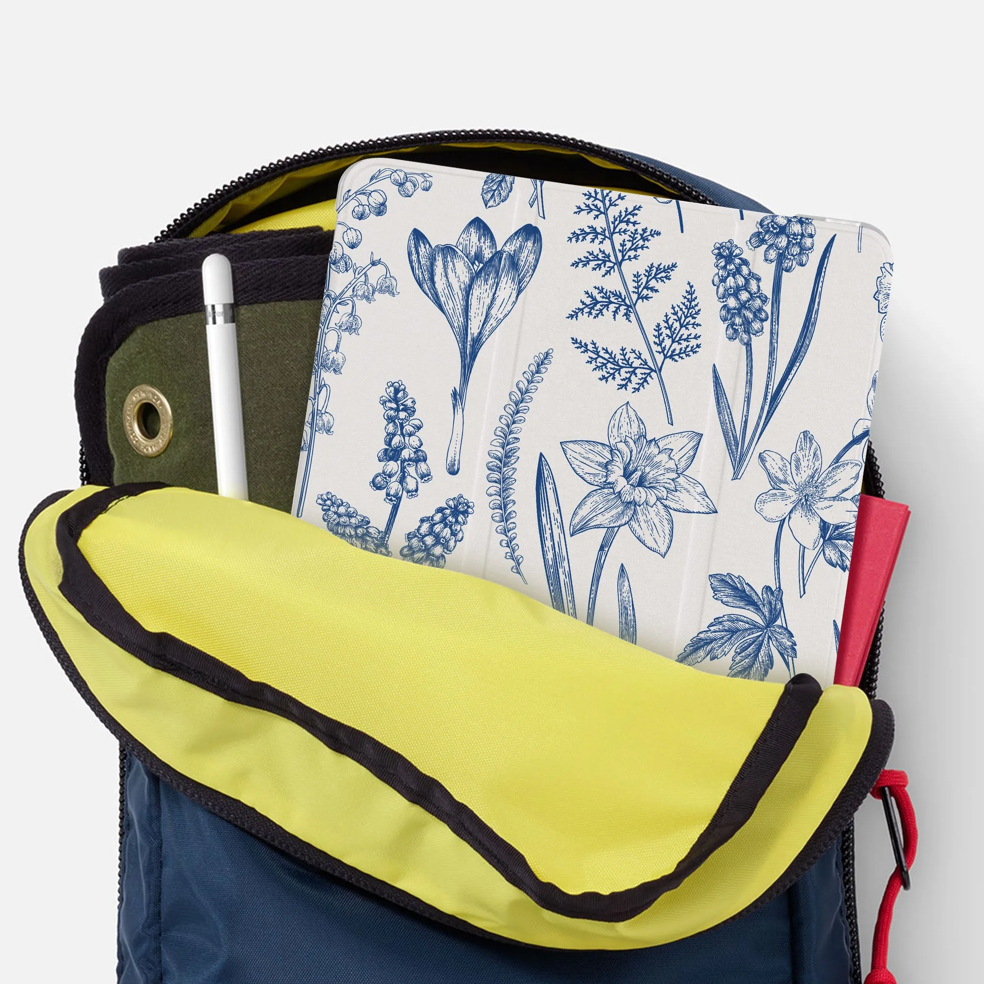 iPad SeeThru Case - Flower