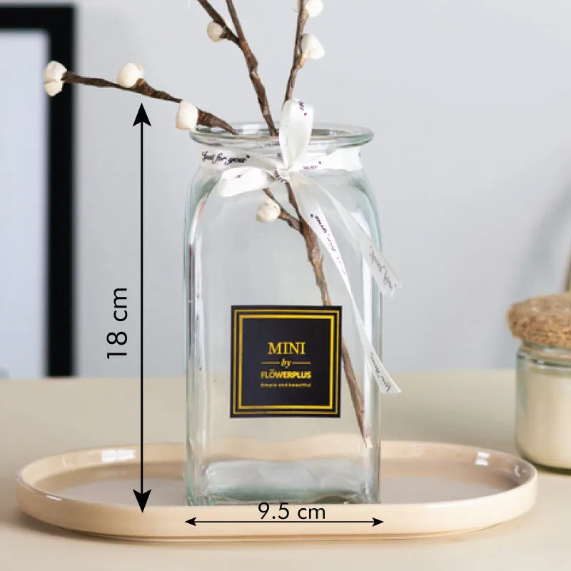 Iridiscent Gradient Glass Vase