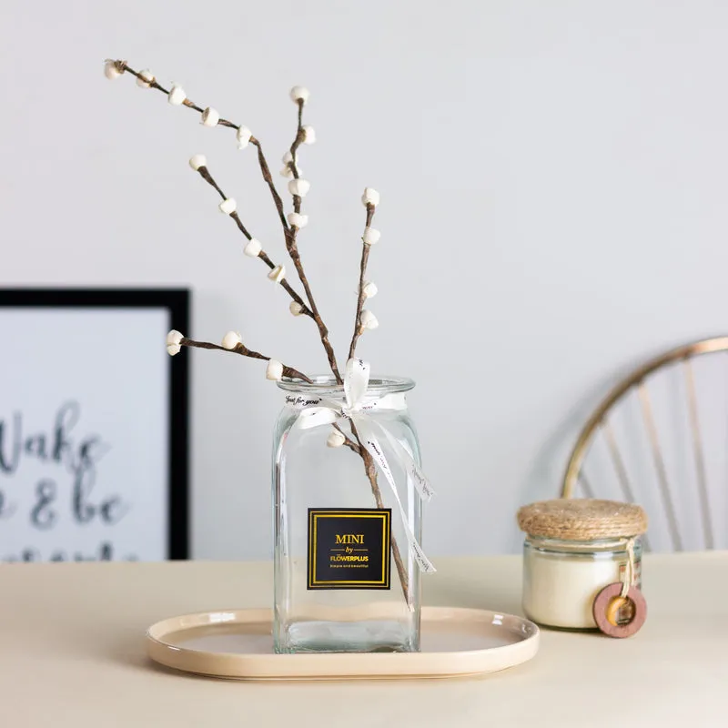 Iridiscent Gradient Glass Vase