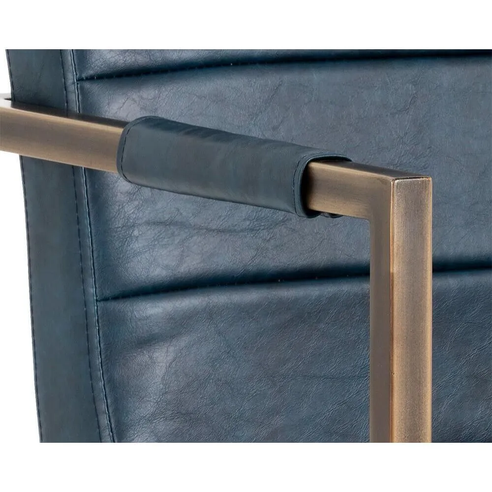 Jafar Chair, Vintage Blue, Set of 2