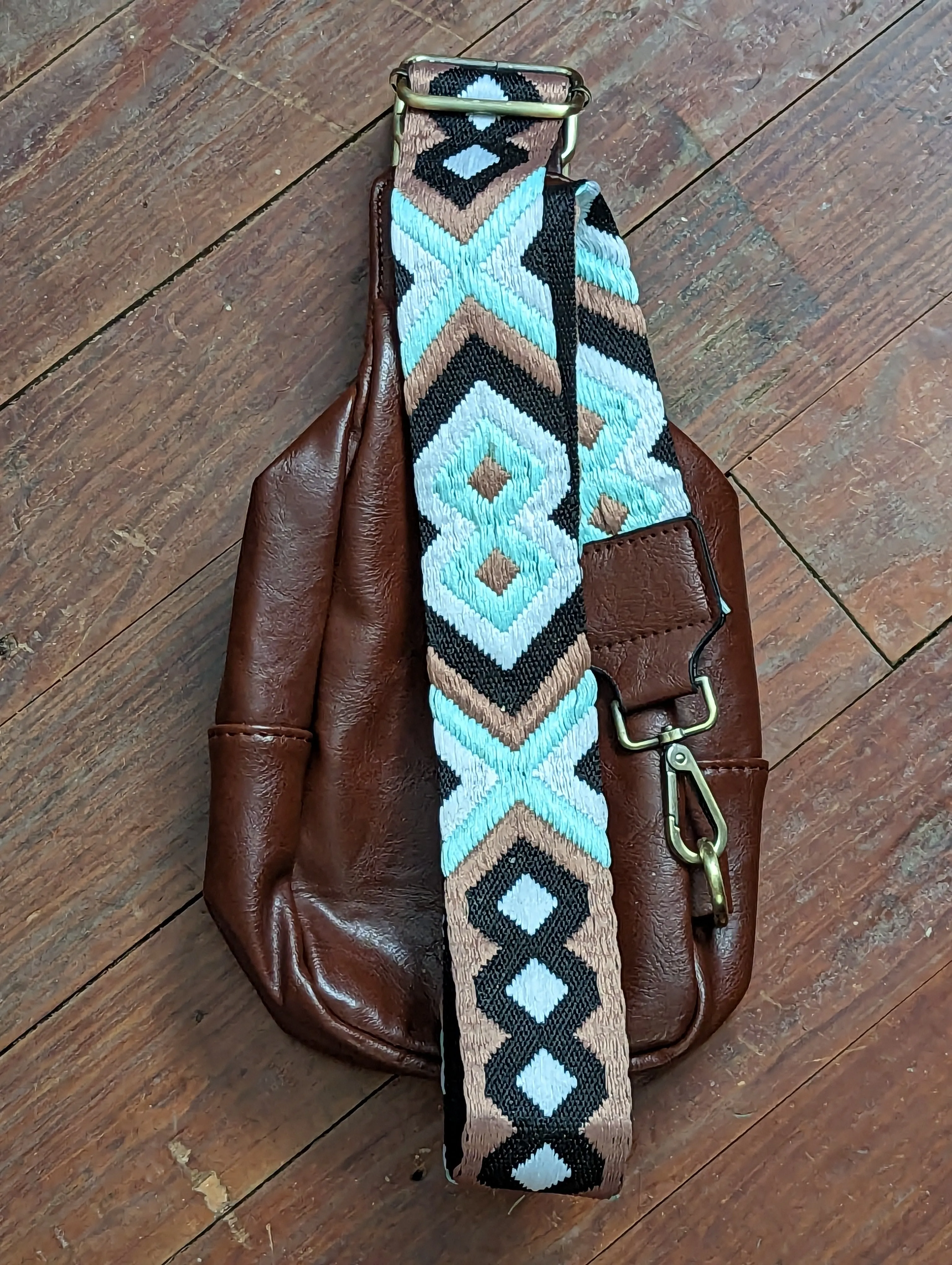 Jaycee Mahogany Sling Bag