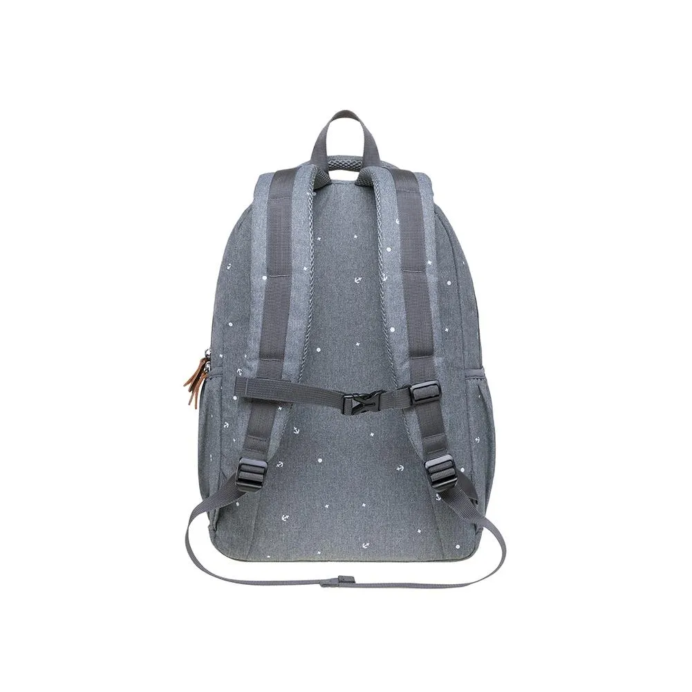 KAUKKO Backpack for School, K8008-1 ( Grey / 18.9L )