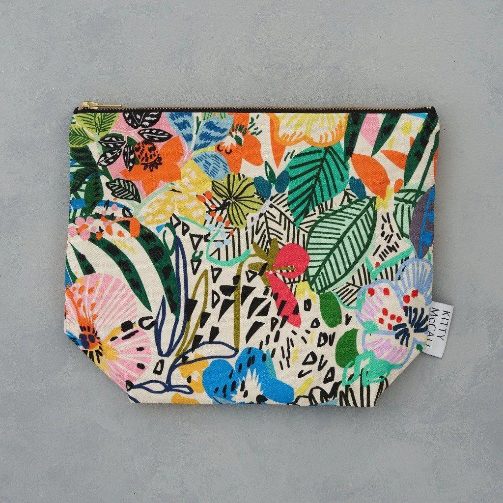 Kitty McCall Tropical Dream Wash/Makeup Bag