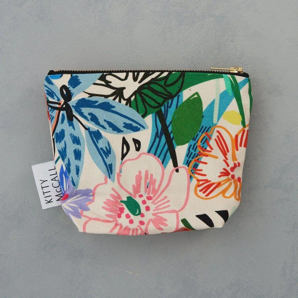 Kitty McCall Tropical Dream Wash/Makeup Bag