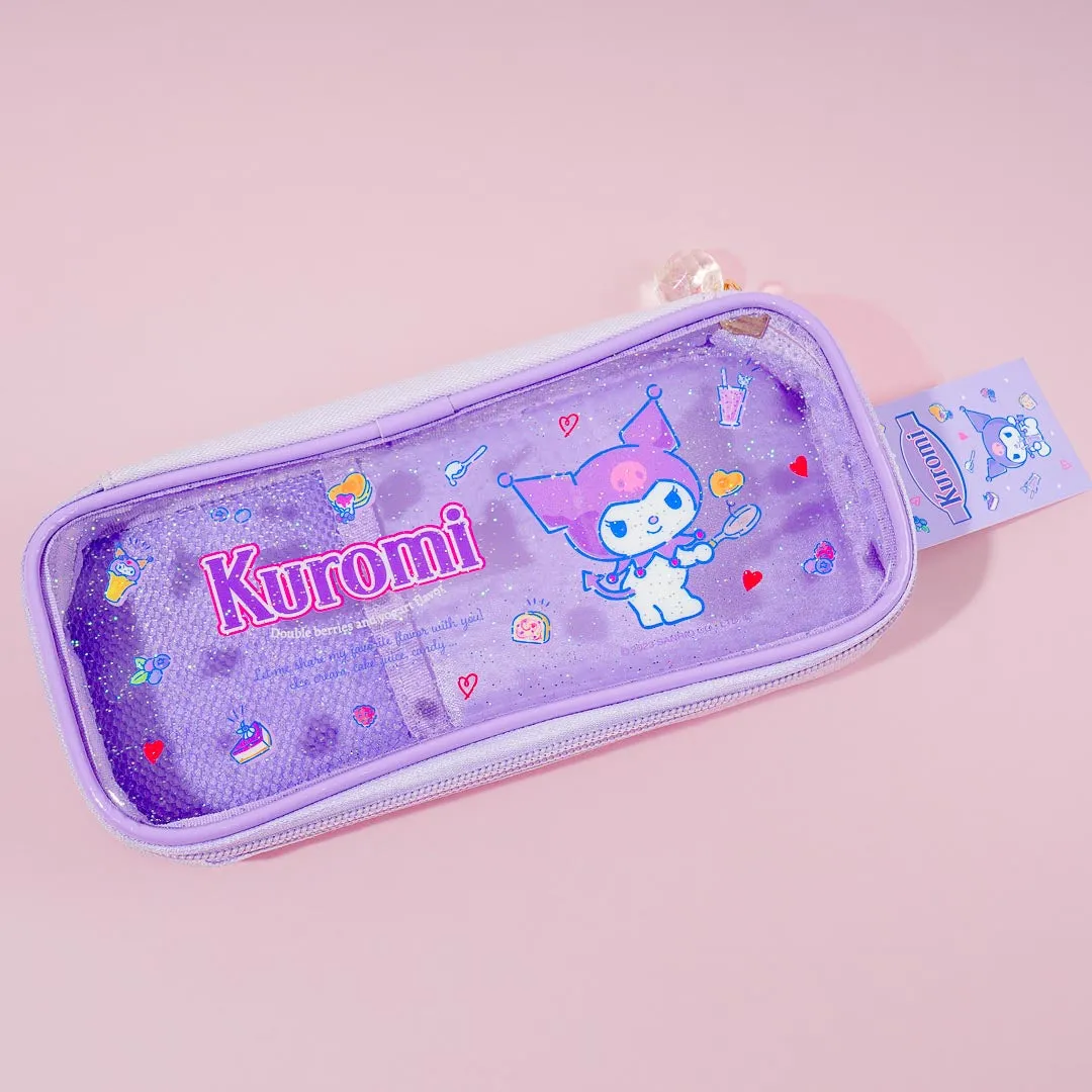 Kuromi Dessert Time Clear Pen Case
