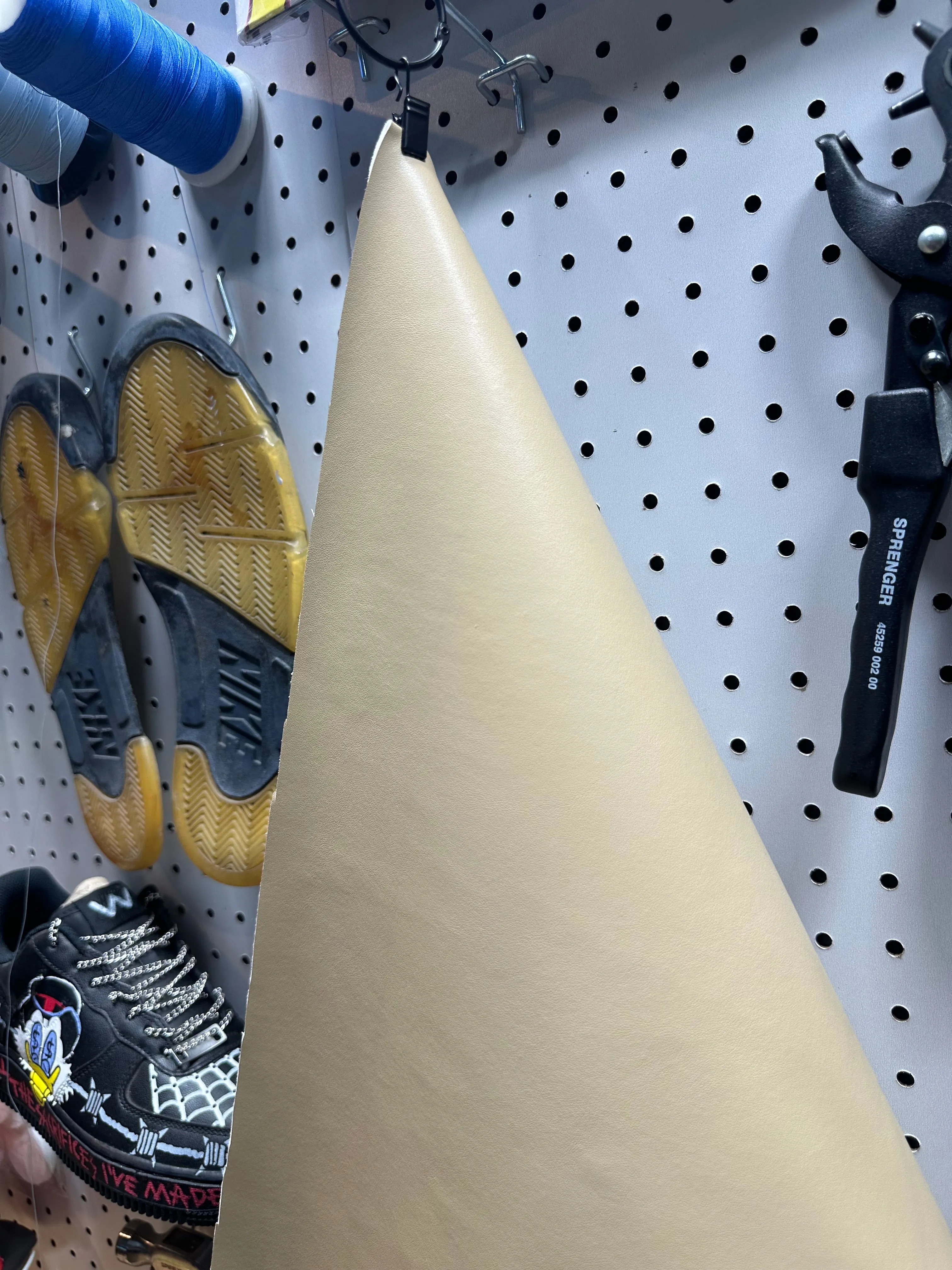 Leather - Earth Tone Light Peanut Butter PU