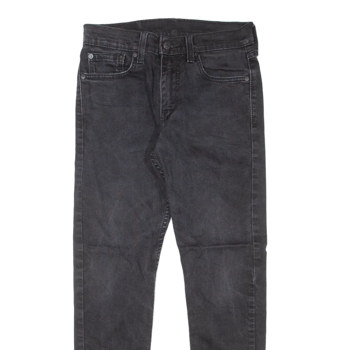 LEVI'S 512 Jeans Mens Black Slim Tapered W29 L27