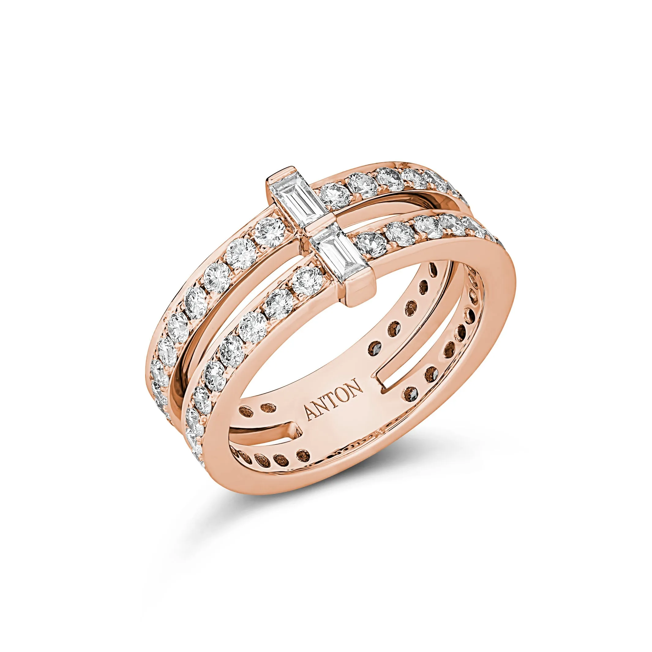 Lighthouse® Diamond Ring | Rose Gold