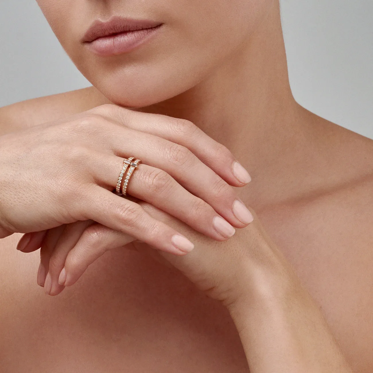 Lighthouse® Diamond Ring | Rose Gold