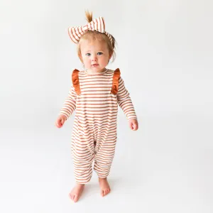 Long Sleeve Ruffle Romper