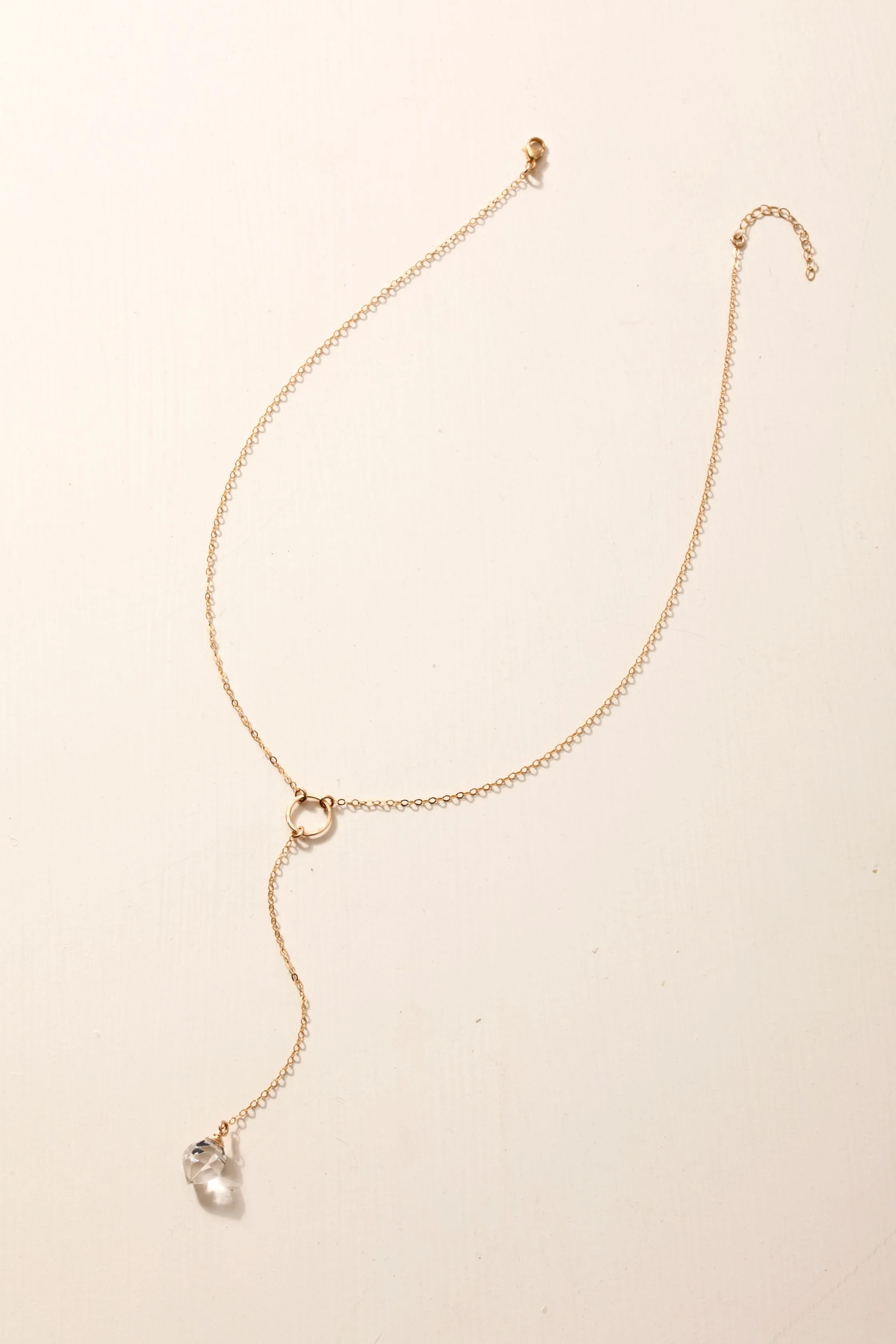 Lyra Herkimer Diamond Necklace