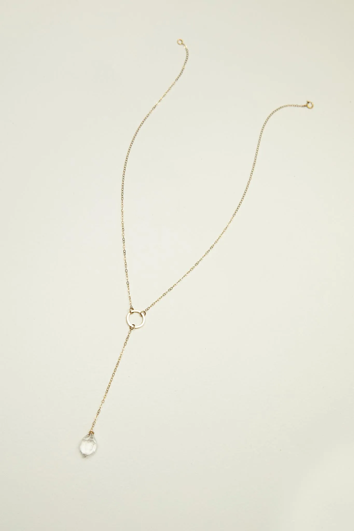 Lyra Herkimer Diamond Necklace