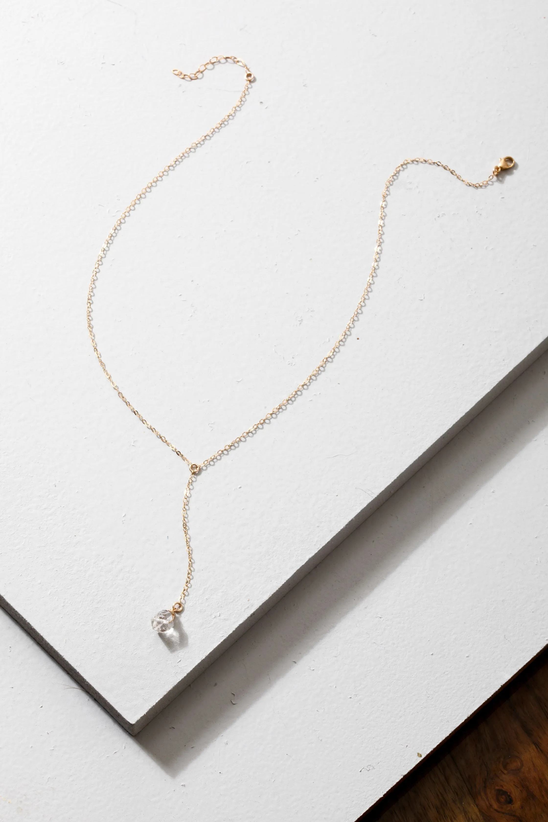 Lyra Herkimer Diamond Necklace