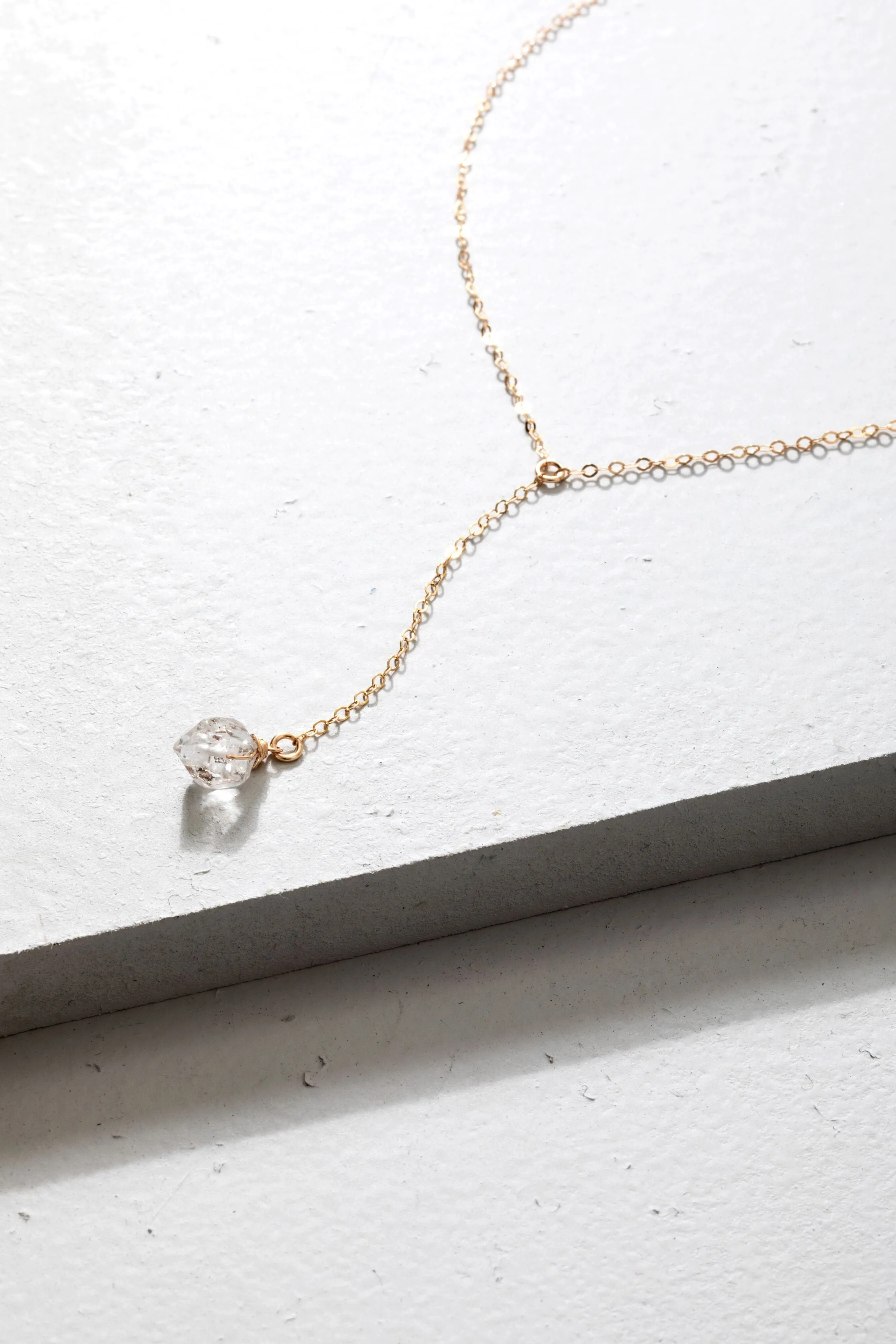 Lyra Herkimer Diamond Necklace