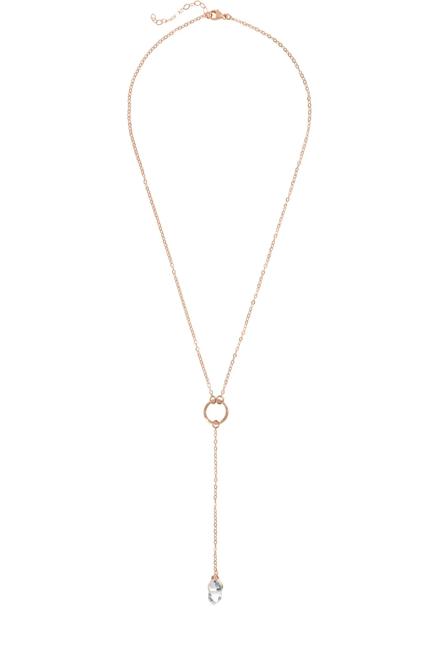 Lyra Herkimer Diamond Necklace