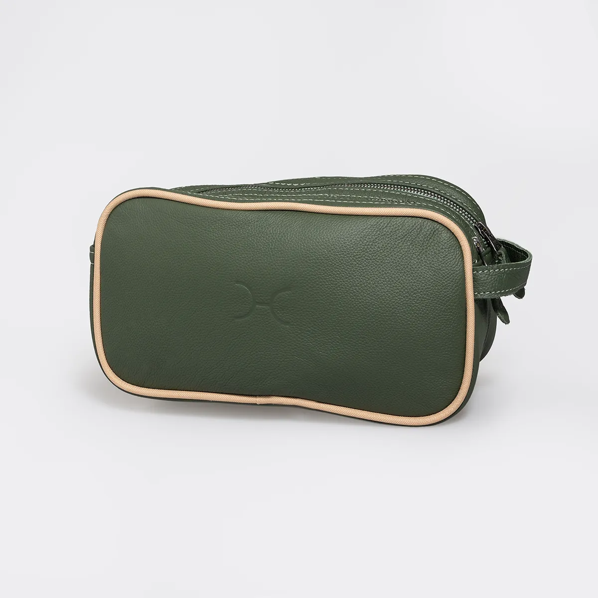 Men's Double Zip Vanity Leather