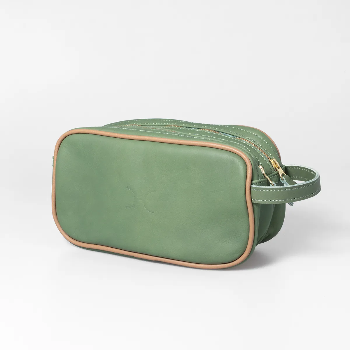 Men's Double Zip Vanity Leather