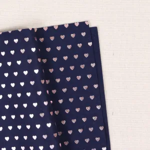 Metallic Blush Heart Felt