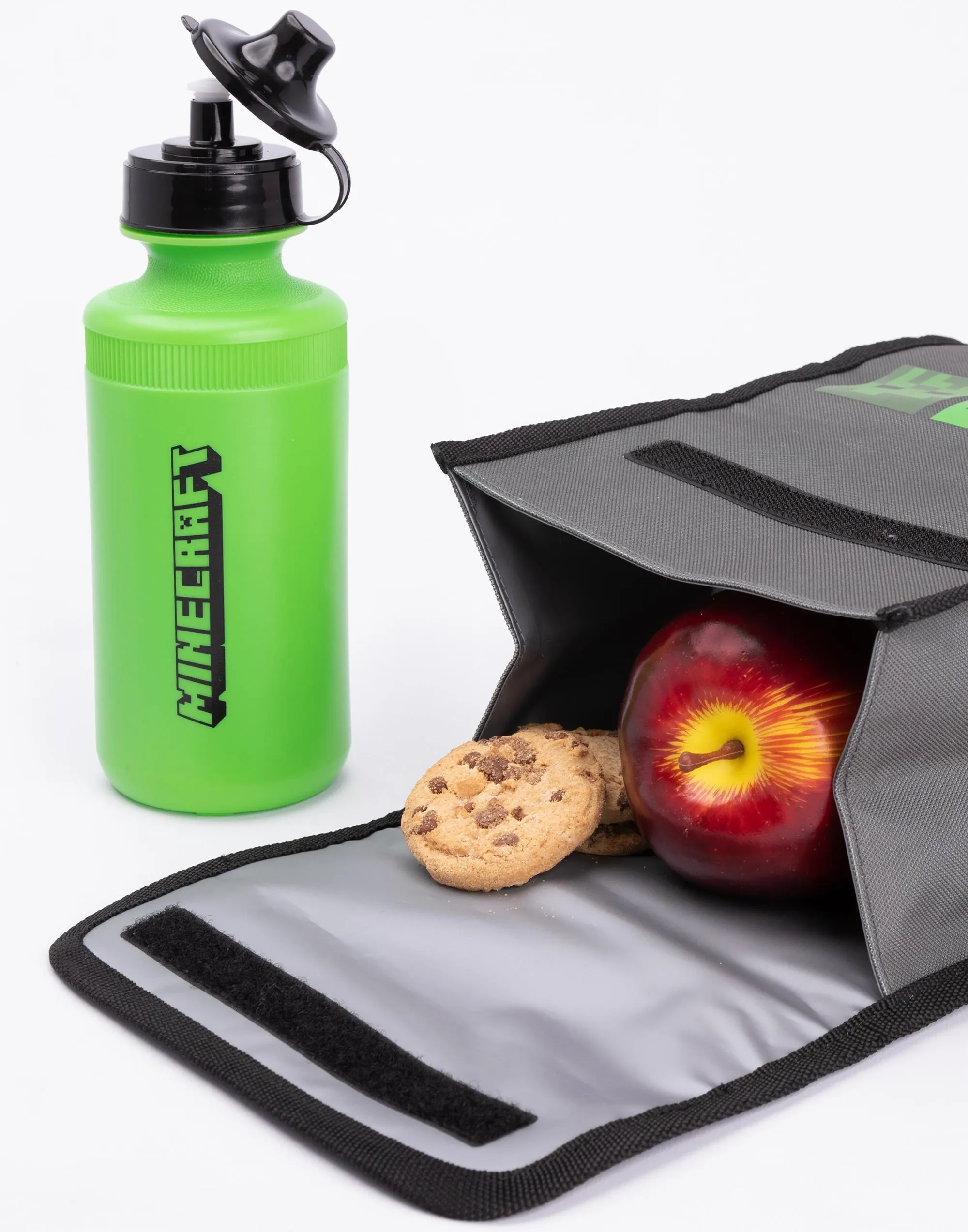 Minecraft 4 Piece Lunch Bag Backpack Set