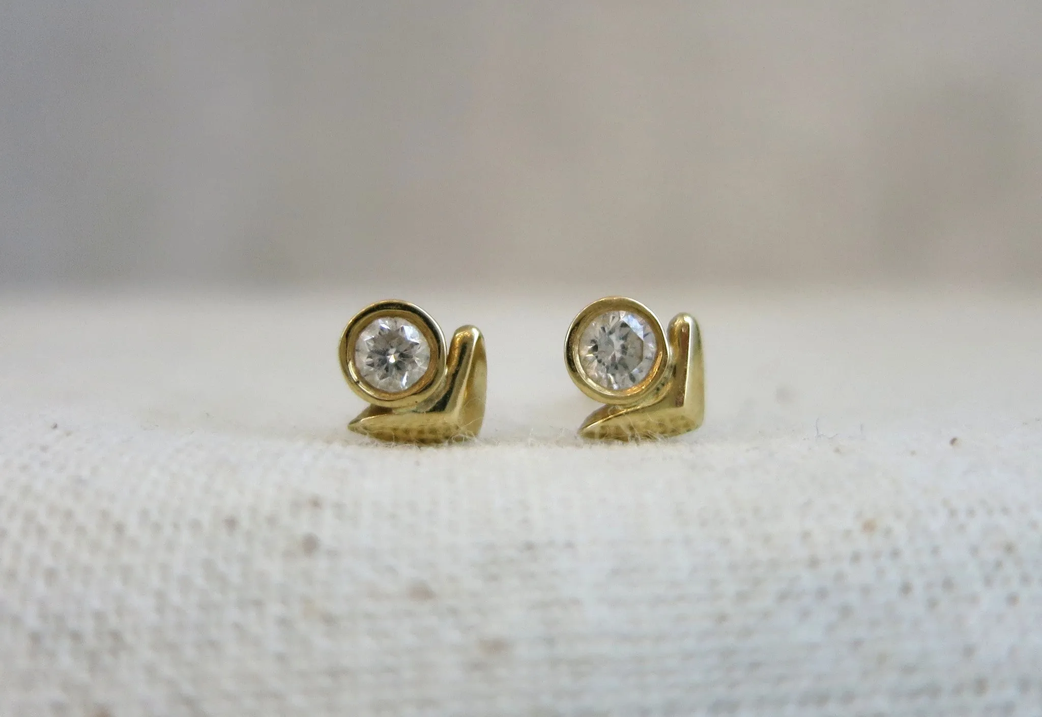 Mini Arrow Diamond Studs