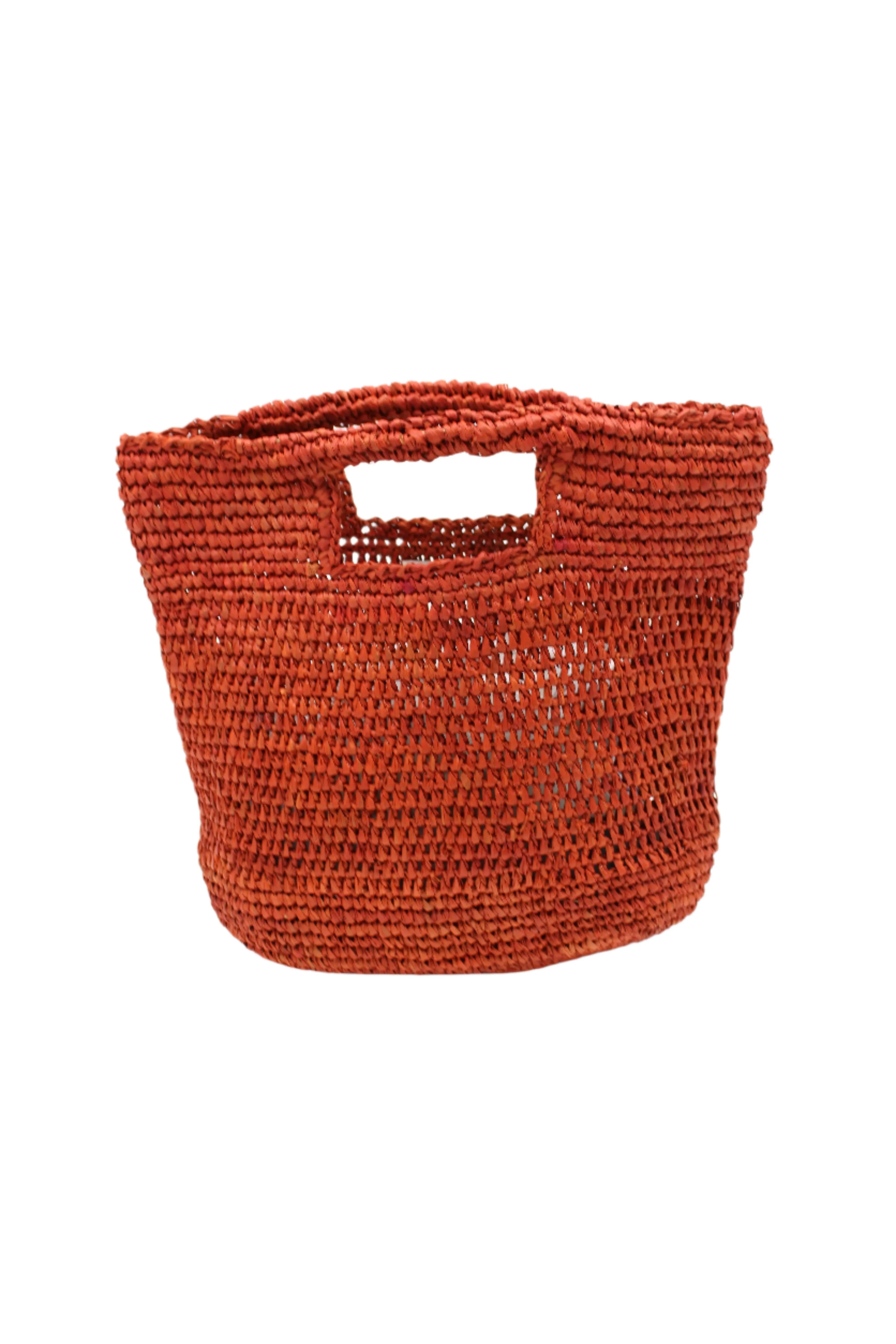 Mini ConCon Crochet Petite Straw Basket