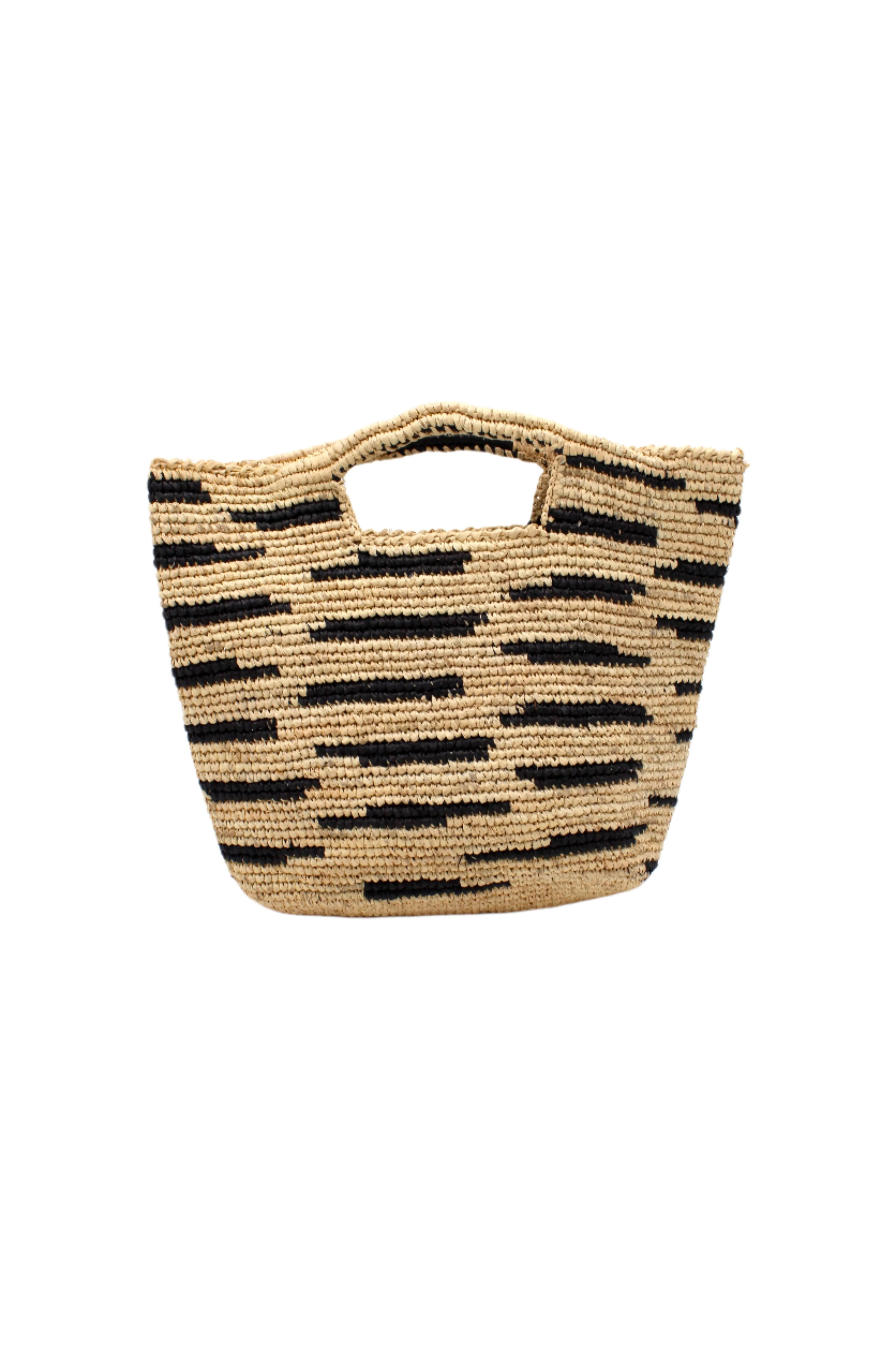 Mini ConCon Crochet Petite Straw Basket