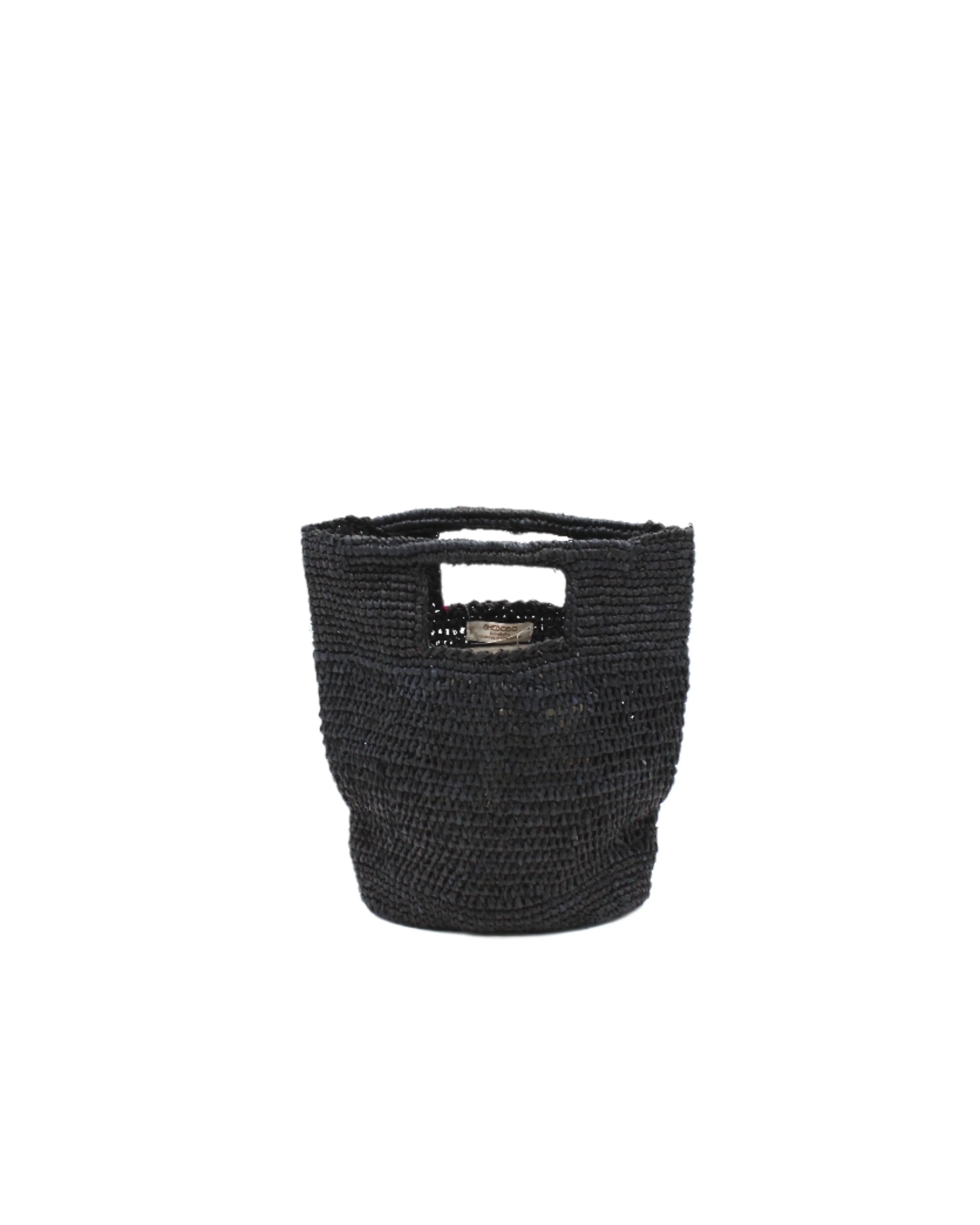 Mini ConCon Crochet Petite Straw Basket