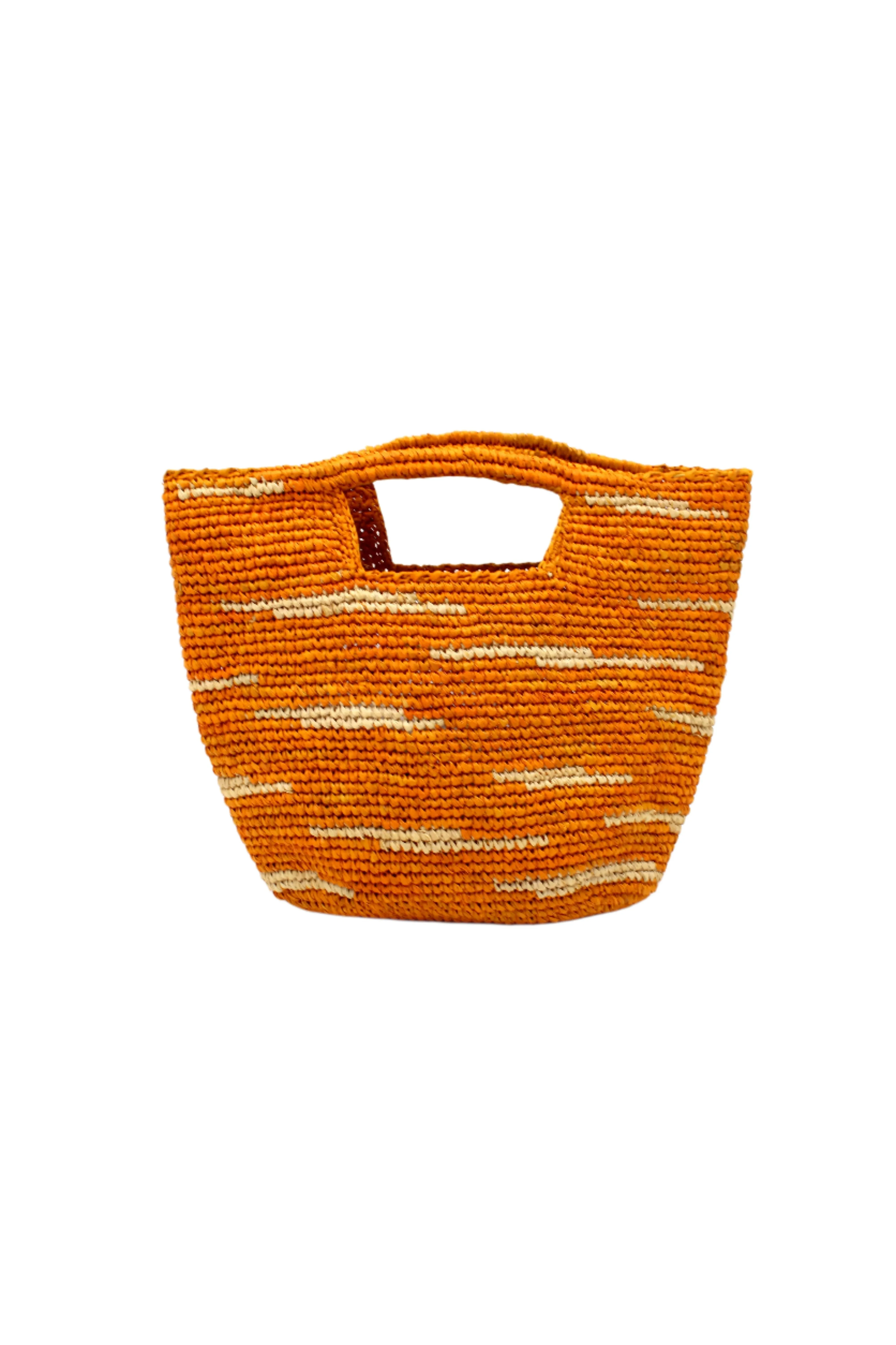Mini ConCon Crochet Petite Straw Basket